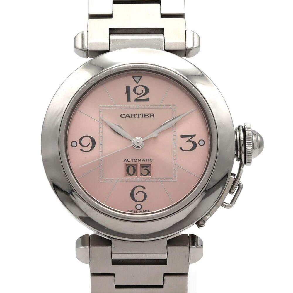 Cartier Pasha C Grande Date W31058M7 Stainless Steel Automatic Watch